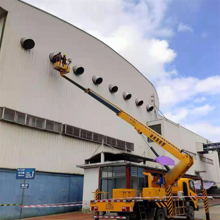 舞钢高空作业车出租服务：专业广告牌安装解决方案